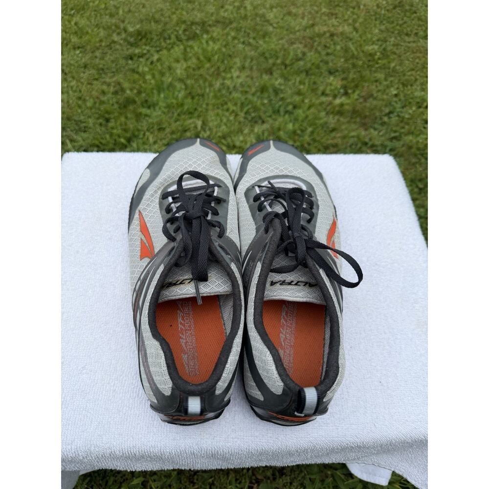 Altra Men’s Low Top Lace Up Athletic Sneakers Gray Black Orange A11141 - Picture 5 of 7